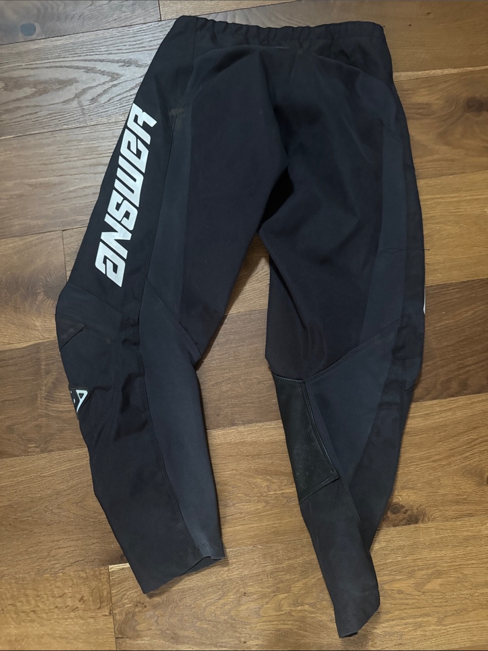 Men's Akron Black Performance Riding Pants - Picture 3 of 3